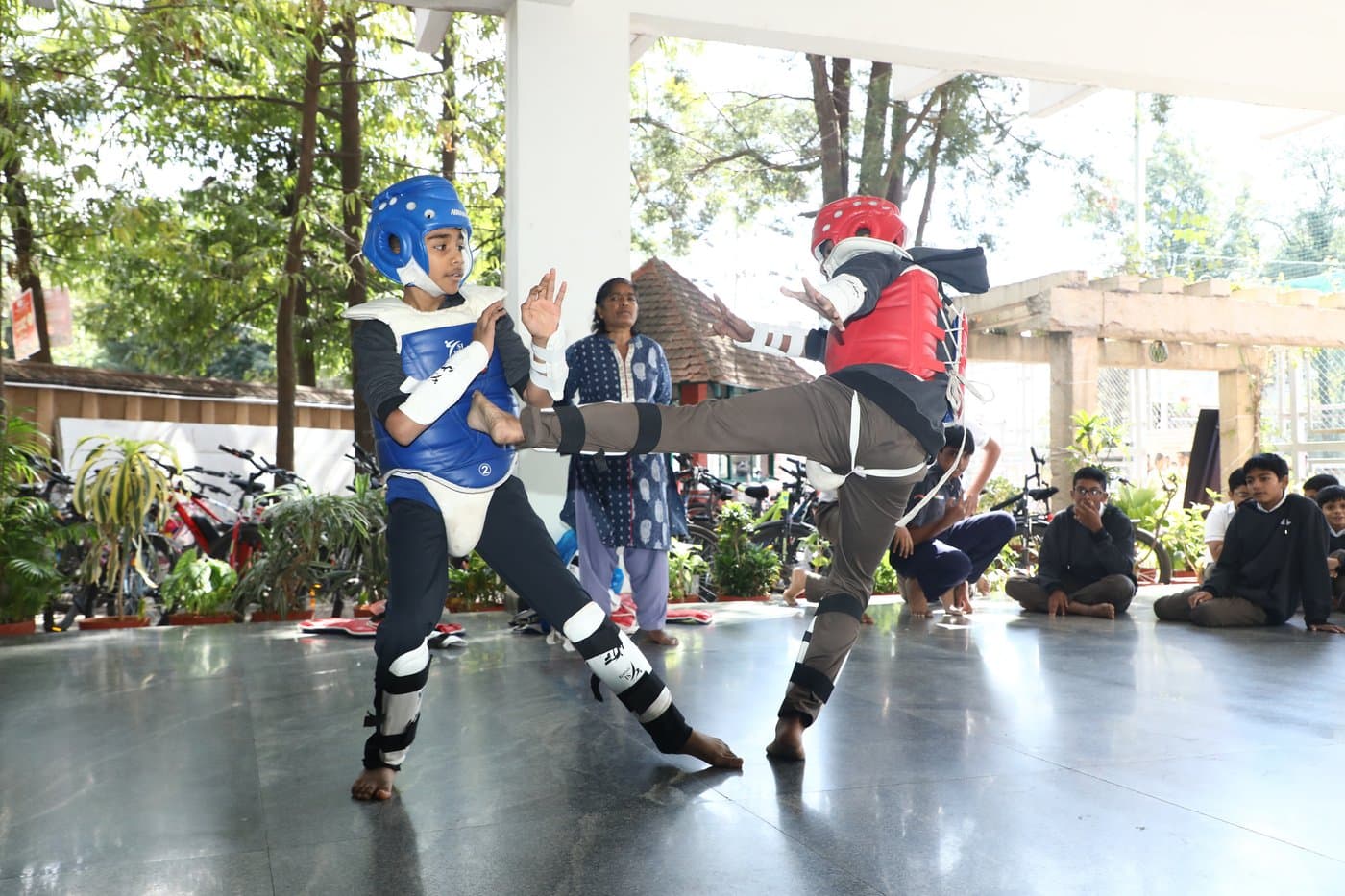 Navkis Kogilu students